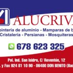 ALUCRIVA – Aluminio-Persianas-Mosquiteras - Instalación de puertas y ventanas en Don Benito