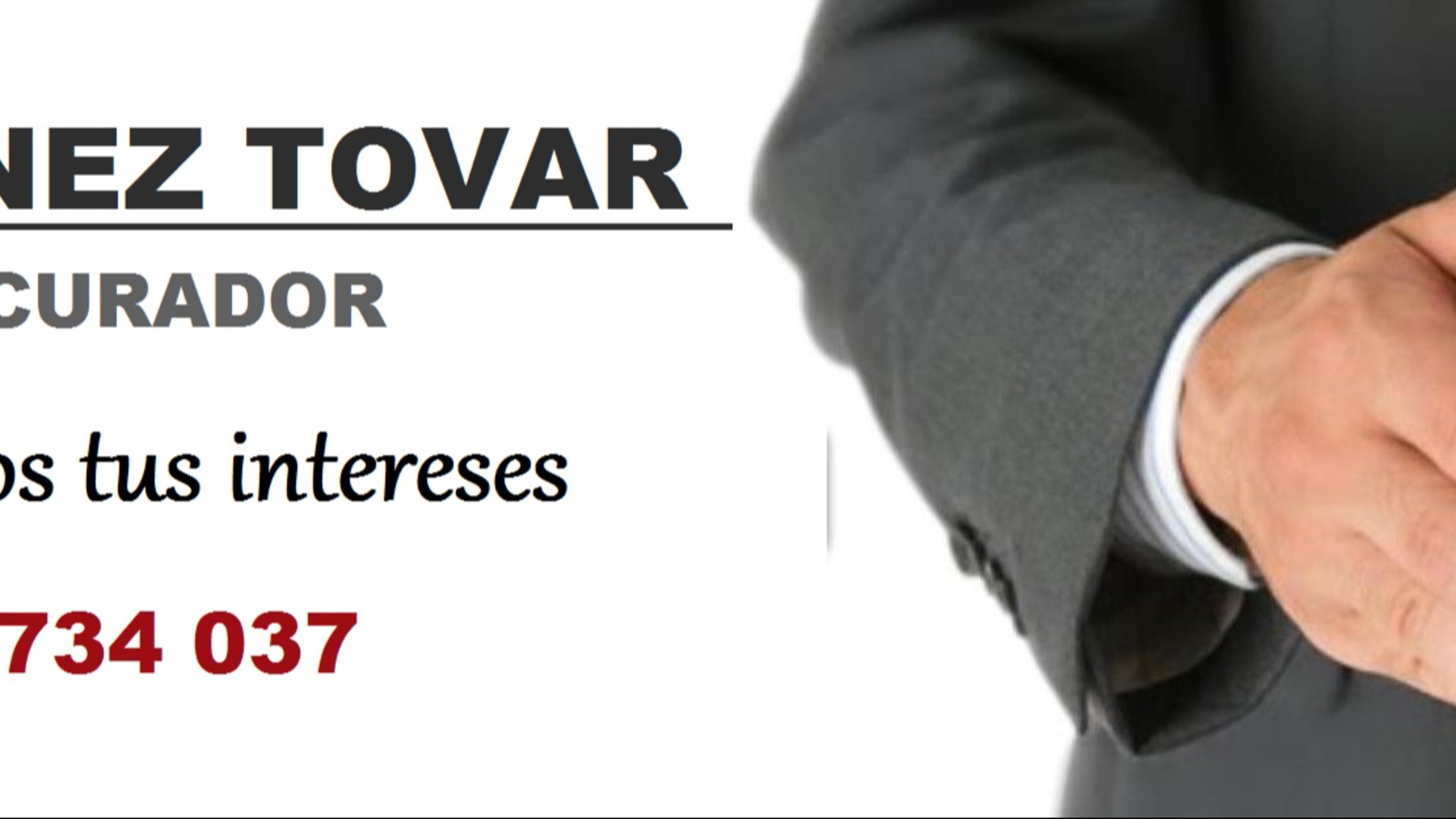 Foto de TOVAR PROCURADOR BADAJOZ, MÉRIDA, CÁCERES en Almendralejo - Imagen 1