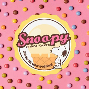 Logo de Heladería Crepería Snoopy ZigZag