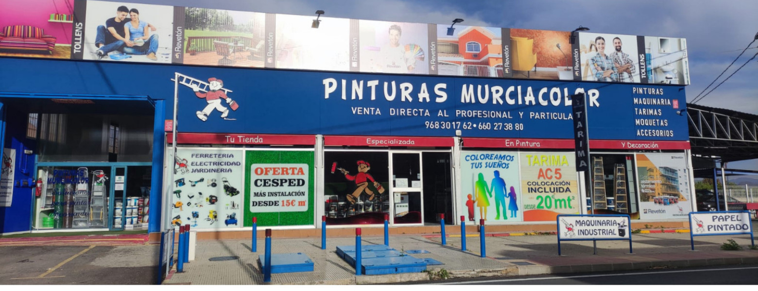Foto de Pinturas Murciacolor - Tienda de pinturas en Murcia en Puente Tocinos - Imagen 1