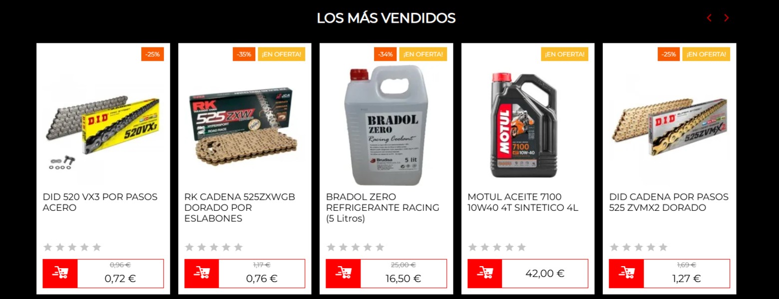 Foto de BeRacing1 | Accesorios y recambios para motos en Manzanares el Real - Imagen 5