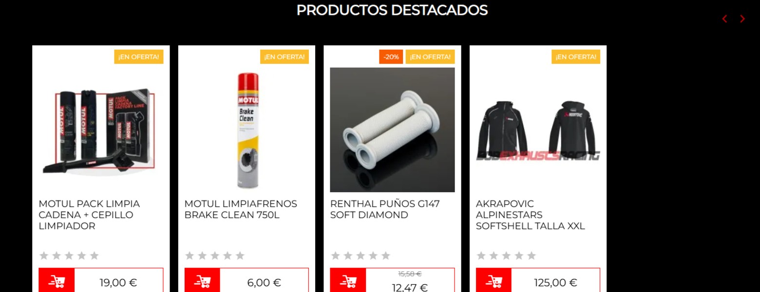 Foto de BeRacing1 | Accesorios y recambios para motos en Manzanares el Real - Imagen 3