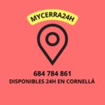 Cerrajeros Cornellá-MYCERRA24H - Cerrajero en Cornellà de Llobregat