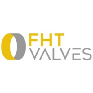 Logo de FHT Valves. Fabricantes válvulas de bola