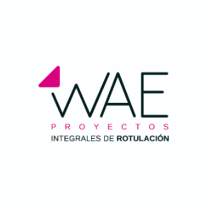 Logo de WAE - Proyectos integrales de rotulación en Sevilla