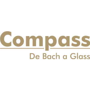 Logo de Compass . De Bach a Glass