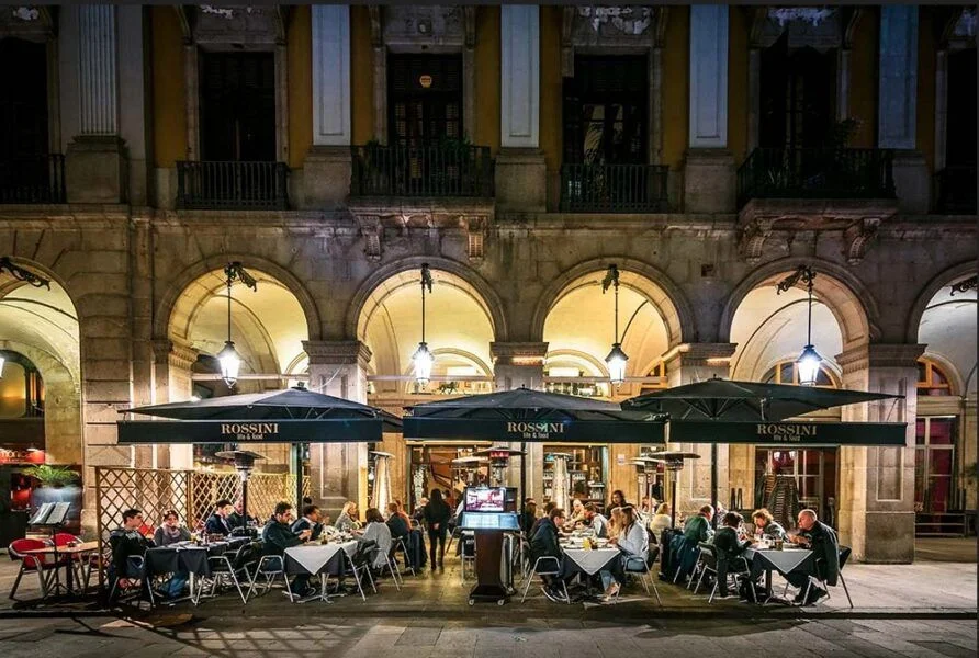 Terraza restaurante rossini 2