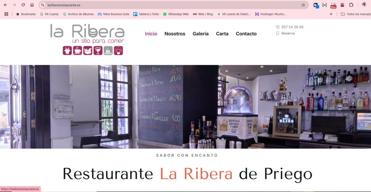 La Ribera Restaurante - Tu Sitio Web