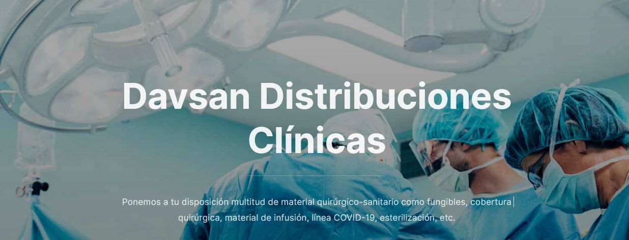 Davsan Distribuciones Clínicas, S.l - Tu Sitio Web