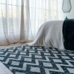 alfombra gradient chenille estampado